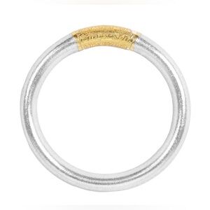 BuDhaGirl All Weather Bangle Tzubbie. Silver (SM)